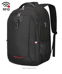 Mochila Para Laptop de viaje de negocios lxmtou 17.3 pulgadas con puerto de  carga USB Impermeable | eBay