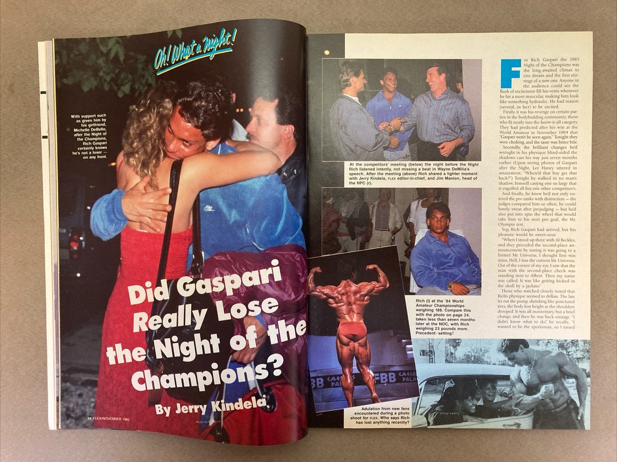 Flex Bodybuilding Muscle Fitness Magazine / Bev Francis / 11-85 | eBay