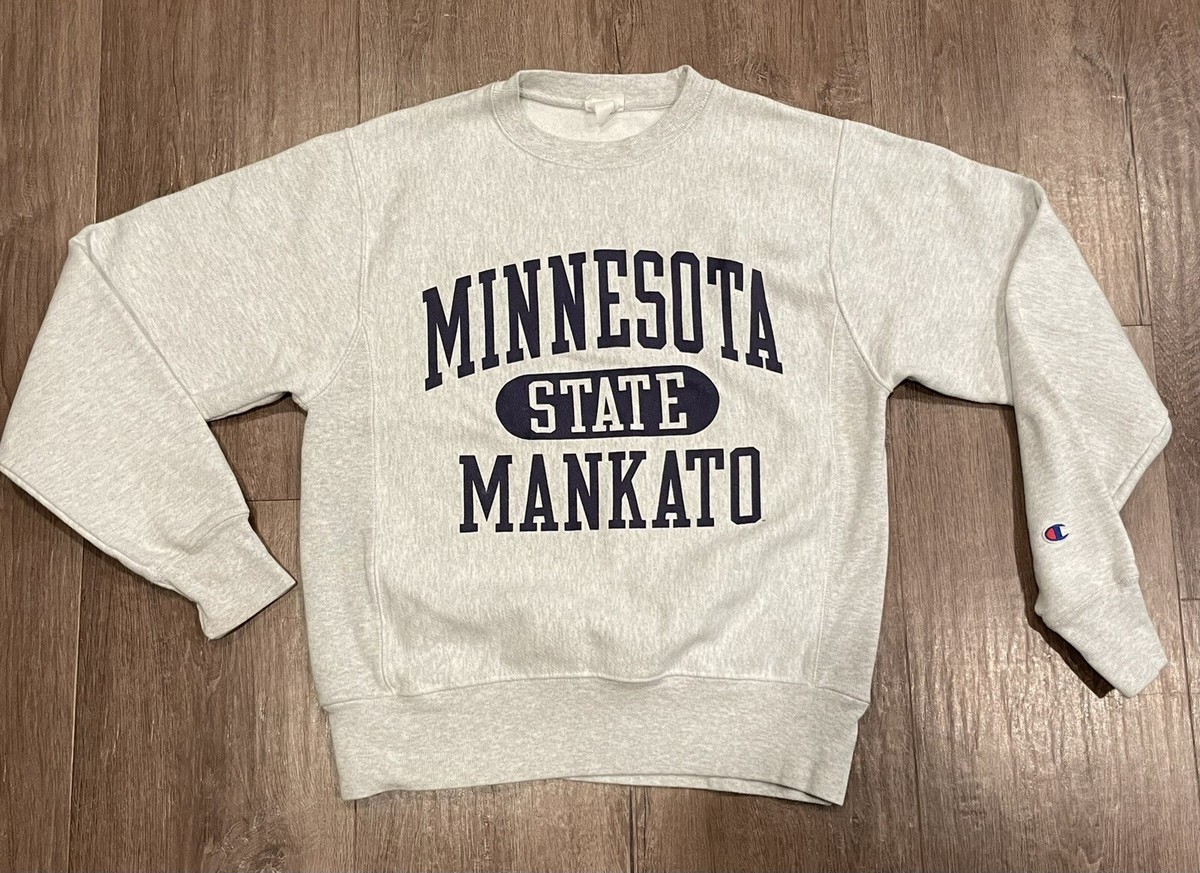 Minnesota State Mankato Mavericks VTG 90s Champion Reverse Weave 