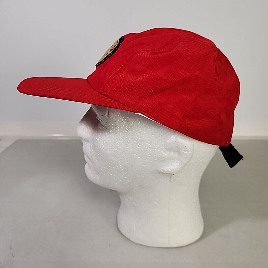 New Vntg Kipling Hat Cap Red Nylon Hiking Hiker Outdoors New Vntg Kipling Hat Cap Red Nylon Hiking Hiker Outdoors
