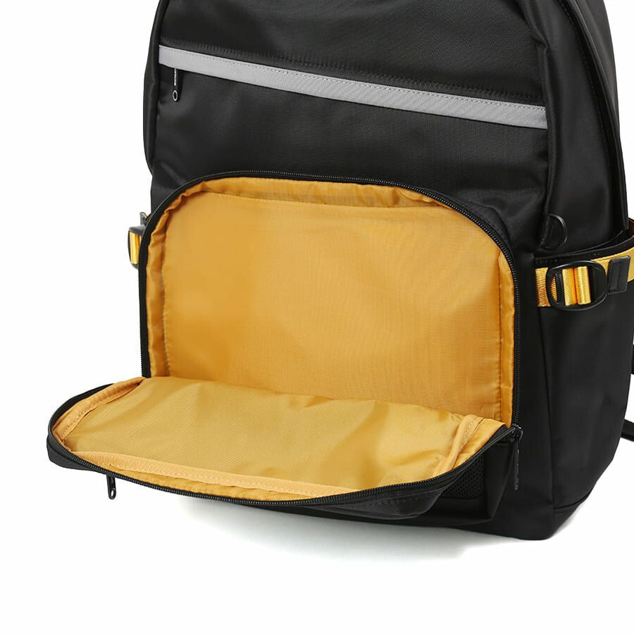 【貴重】エヴァ・エース EVANGELION x MOUSTACHE Daypack Backpack 30L Black x Mustard