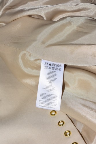MICHAEL Michael Kors Gold Grommet Cutaway Jacket Blazer Size 14 NWOT - Picture 7 of 8