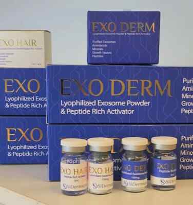 Exo Derm Exosome  | Stimulation of collagen and elastin production| 10amp 100mg