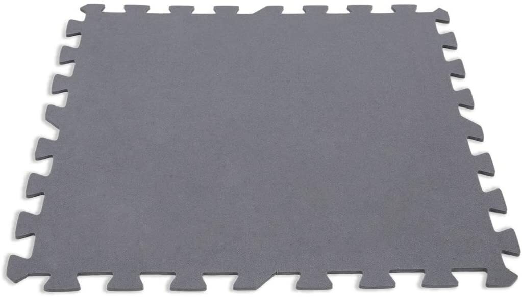 Protector de piso acolchado para piscina Intex alfombrillas de espuma entrelazadas pasarela 29084