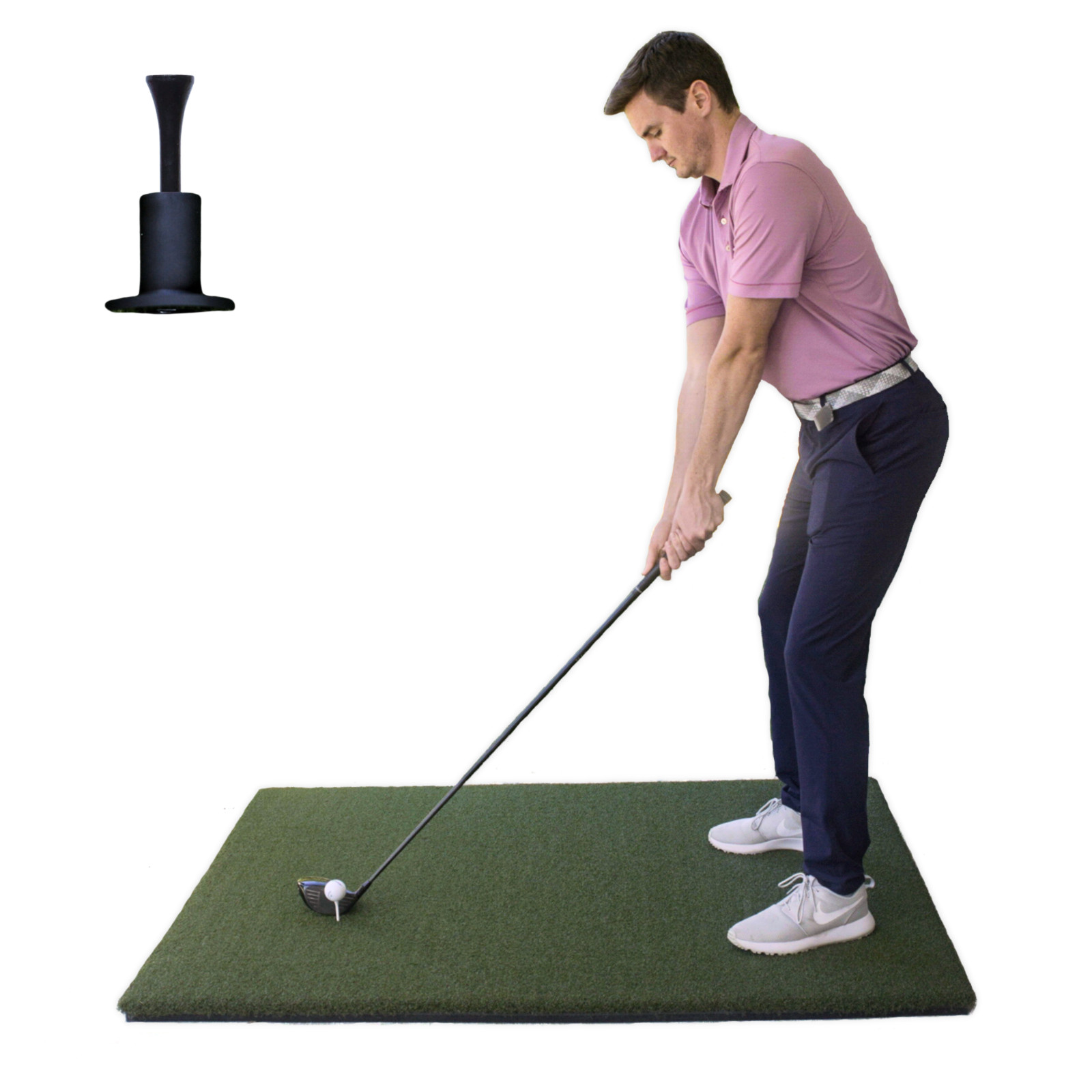 Mat - New Range Hitting Mat W/ Turn & Lock Tee