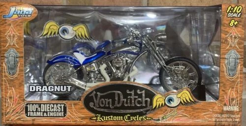 Fabricación de contemporáneo Blanco Jada Toys motocicletas y ATV diecast