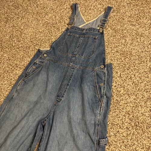 Y2K Overalls Women's Size M Blue Baggy Oversized Gap Carpenter 2000 VTG - Bild 3 von 11