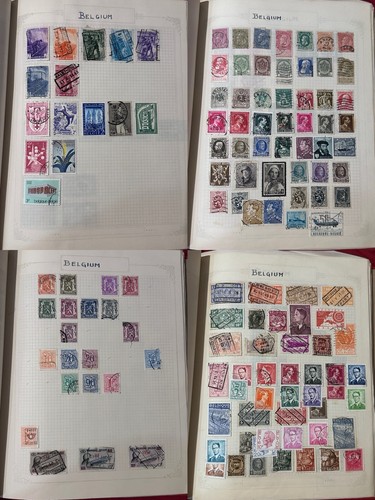 NICE WORLDWIDE STAMP COLLECTION A TO H IN CLASSIC BARCLAY ALBUM MINT, USED, RARE - 第 9/24 張圖片