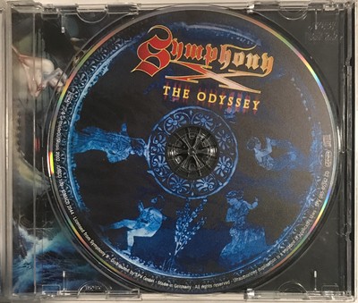 Symphony X – The Odyssey CD 2002 Inside Out Music – IOMCD 109