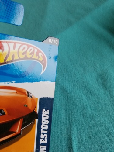 Hot Wheels Lamborghini 2012 estoque naranja 128/247 gran tarjeta estrellas color kmart - Imagen 5 de 5