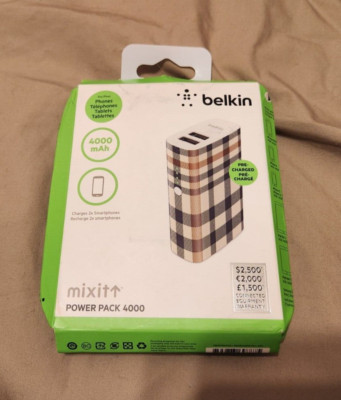 Belkin Mixit Power Pack 4000 NIB