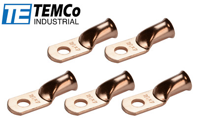 4/0 Gauge Ring 1/2 Hole Terminal BATTERY Lug Bare Copper Un