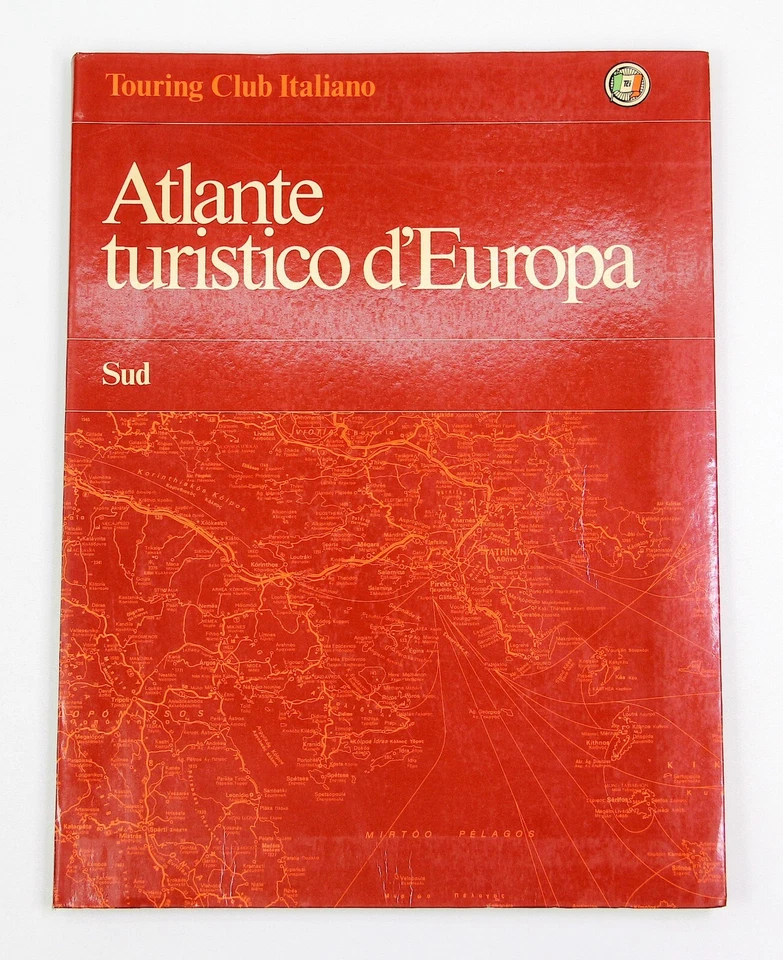 Atlante Turistico Sud Europa Touring Club Italiano Prima Edizione 1984 - Immagine 3 di 4