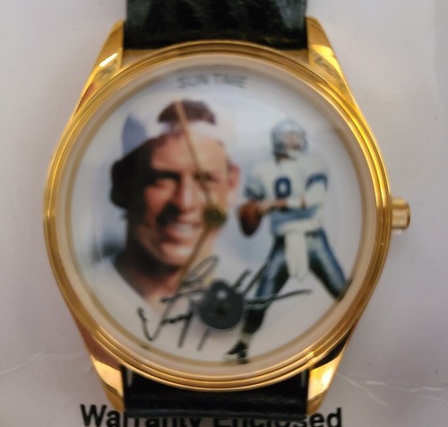 RELOJES NFL QUARTERBACK CLUB EMMITT SMITH TROY AIKMAN (2) NUEVOS EN PAQUETE SIN USAR EN CAJA DALLAS VAQUEROS - Imagen 4 de 5