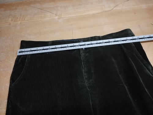 Eurex by Brax Green Cords Cordroy Trousers Pants W40 L27 - Smart Casual Comfort - Picture 3 of 11