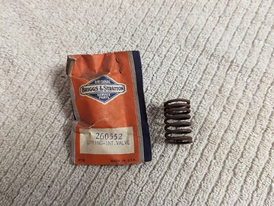 New Briggs and Stratton Intake Valve Spring 260992