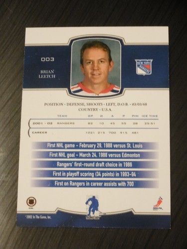 2002/2003 BAP First Edition Suffolk Downs Boston/10 U PICK - Picture 9 of 167