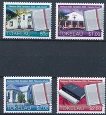Tokelau 2010 - Bible Translation, Religions of Tokelau Islands - Set of 4 - MNH