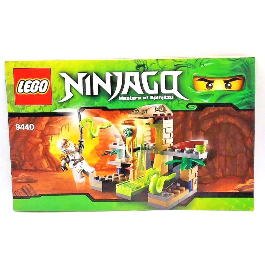 Lego Ninjago 9440 *INSTRUCTION MANUAL ONLY* Venomari Shrine Book