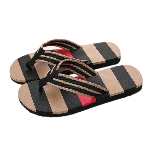 Men Summer Flip Flops Buckle Cork Beach Summer Slipper Sandals Shoes Slip On / @ - Picture 13 of 13
