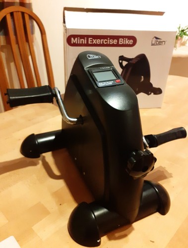 Mini Heimtrainer Uten Bike Arm-/ Beintrainer Fitnesstrainer Exercise Bike LCD - Bild 6 von 17