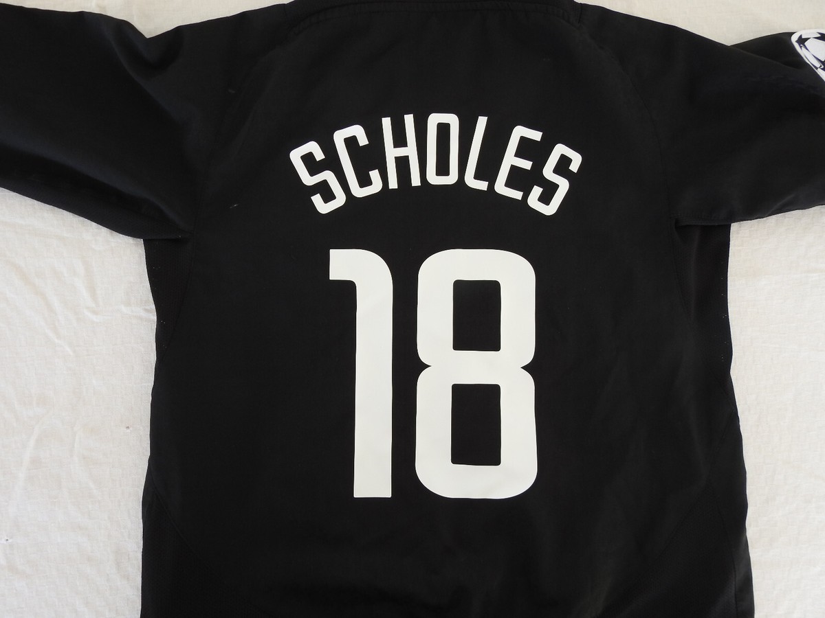 ウェア Nike Manchester United 18 scholes Nike Manchester United Scholes 18 Away Football Shirt 2008