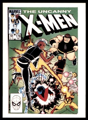 Comic Bilder - Uncanny X-Men 1990 - Serie 2 Karten - Ausgabe #178 01.02.84 Nr. 2