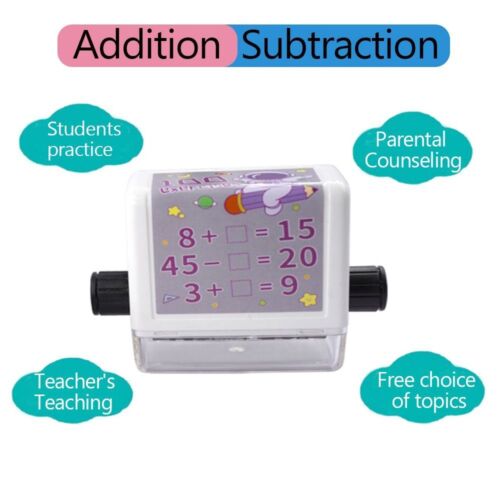 Within 100 Math Roller Stamp Number Rolling Stamp Addition And Subtraction - Picture 7 of 15