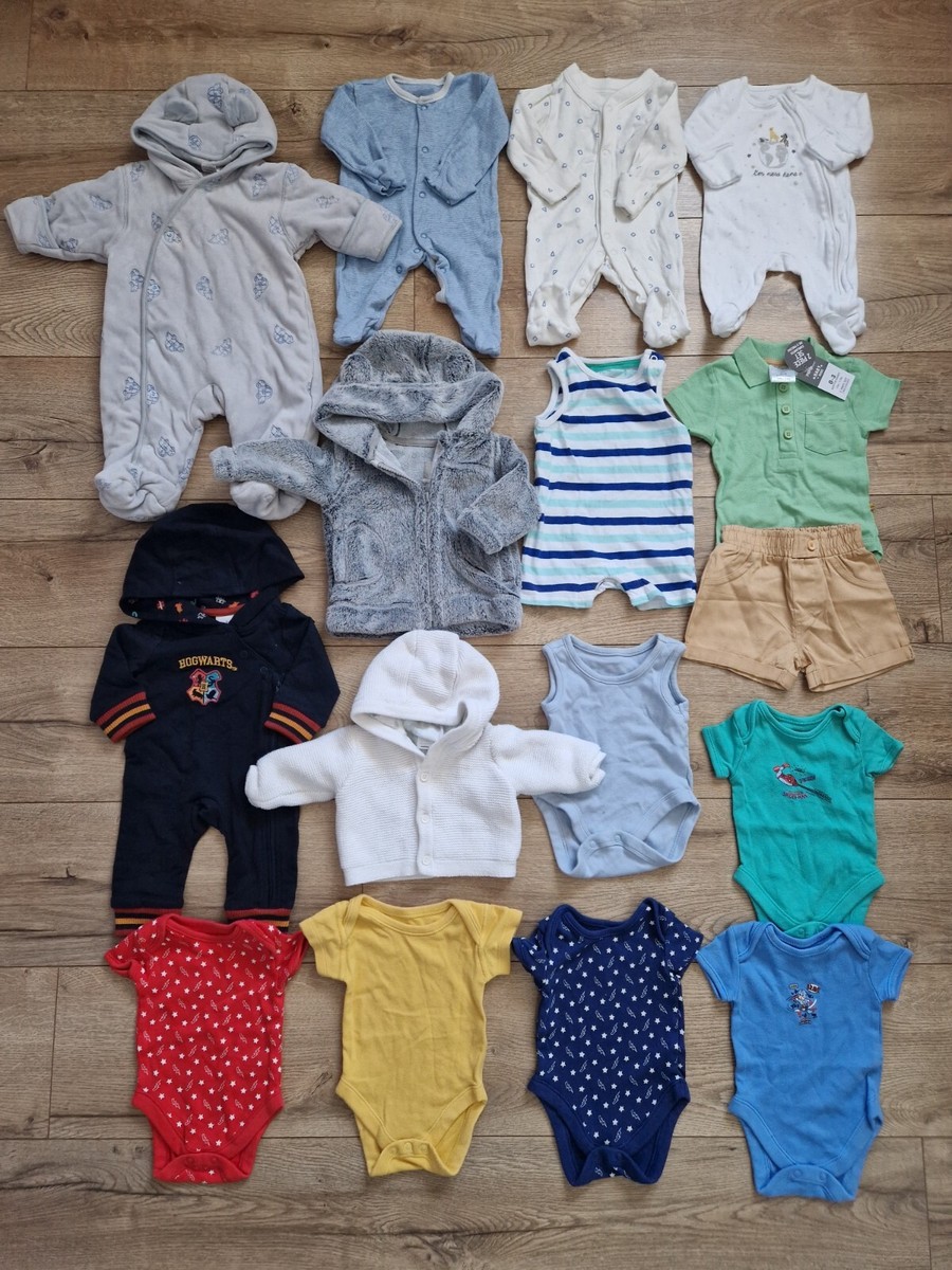 Baby Boy Clothes Bundle Newborn First Size 0-3 Months Outfits Next