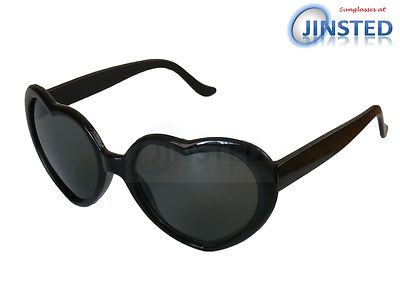 Lolita Black Heart Shaped Sunglasses Girls Womens Teenager Small Adult  TH005