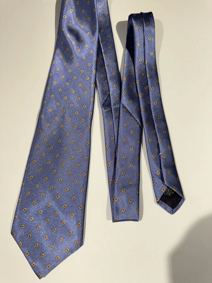 Corbata de seda SURREY Couture 100 % seda hecha a mano solo limpieza en seco Foto 2 de 4