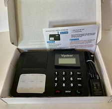 Updated Hands-Free Full Duplex Wireless Intercom for Home Business Offices 2Pack