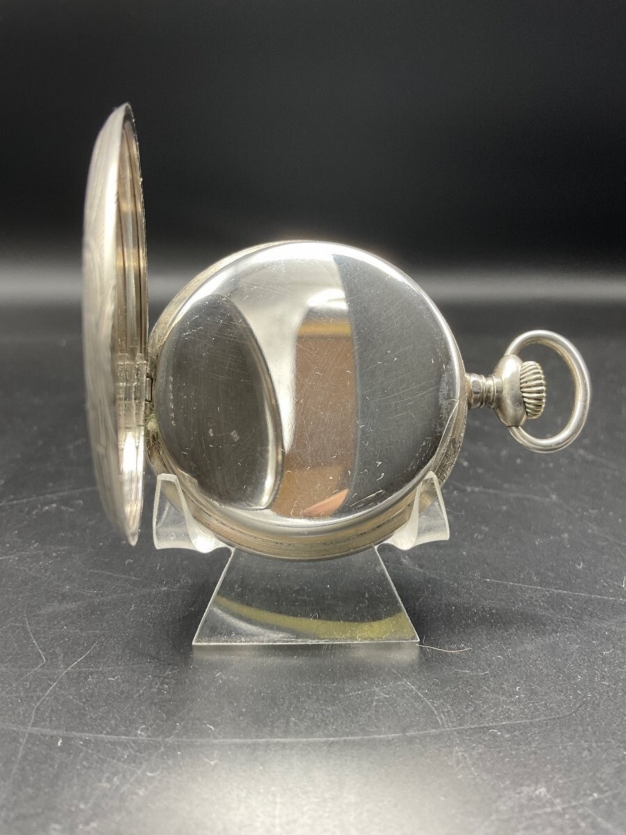 Antique Lip Chronometer Solid Silver Pocket Watch… - image 4