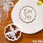 Eat Me cookie cutter | Alice's Adventures in Wonderland tea party wedding