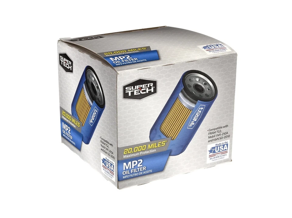 Super Tech MP2 Oil Filter 20,000 Mile Protection  - Image 4 of 4