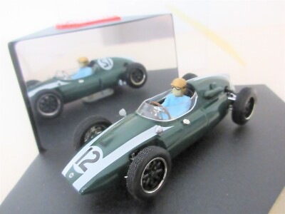 Quarz 1/43rd 1959 britisches G.P Jack Brabham Kupfer Climax T51 Rennwagen Modell