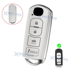 White Soft Anti-dust Full Seal Remote Control Key Case For MAZDA CX-5 MX-5 Miata