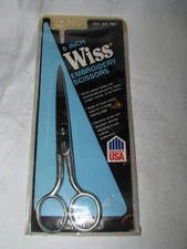 NEW WISS Cooper Tools 6 Inch Embroidery Scissors USA Stainless Steel