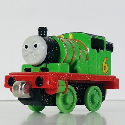 Gold Dust Percy Tank Engine Thomas the Train Diecast Metal Friends Take Play