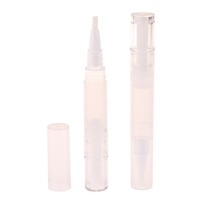 5/10pcs 5Ml Transparent Twist Pens Nail Oil Pen With Brush Tip Empty Refilla _r1