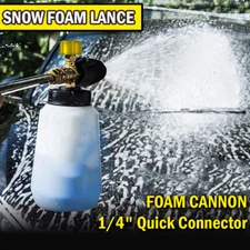 Car Cleaning Wash Pressure Washer Snow Foam Lance Cannon Sprayer Gun Soap Bottle