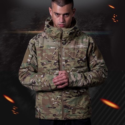 military warm jacket