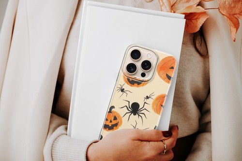 Halloween Phone Case Spooky Cover for iPhone 16 for Pixel 9 for Samsung S25 PC29 - 第 4/24 張圖片