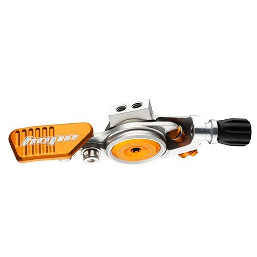 Hope Dropper Seatpost Lever - Silver/Orange - Brand New - Picture 1 of 1
