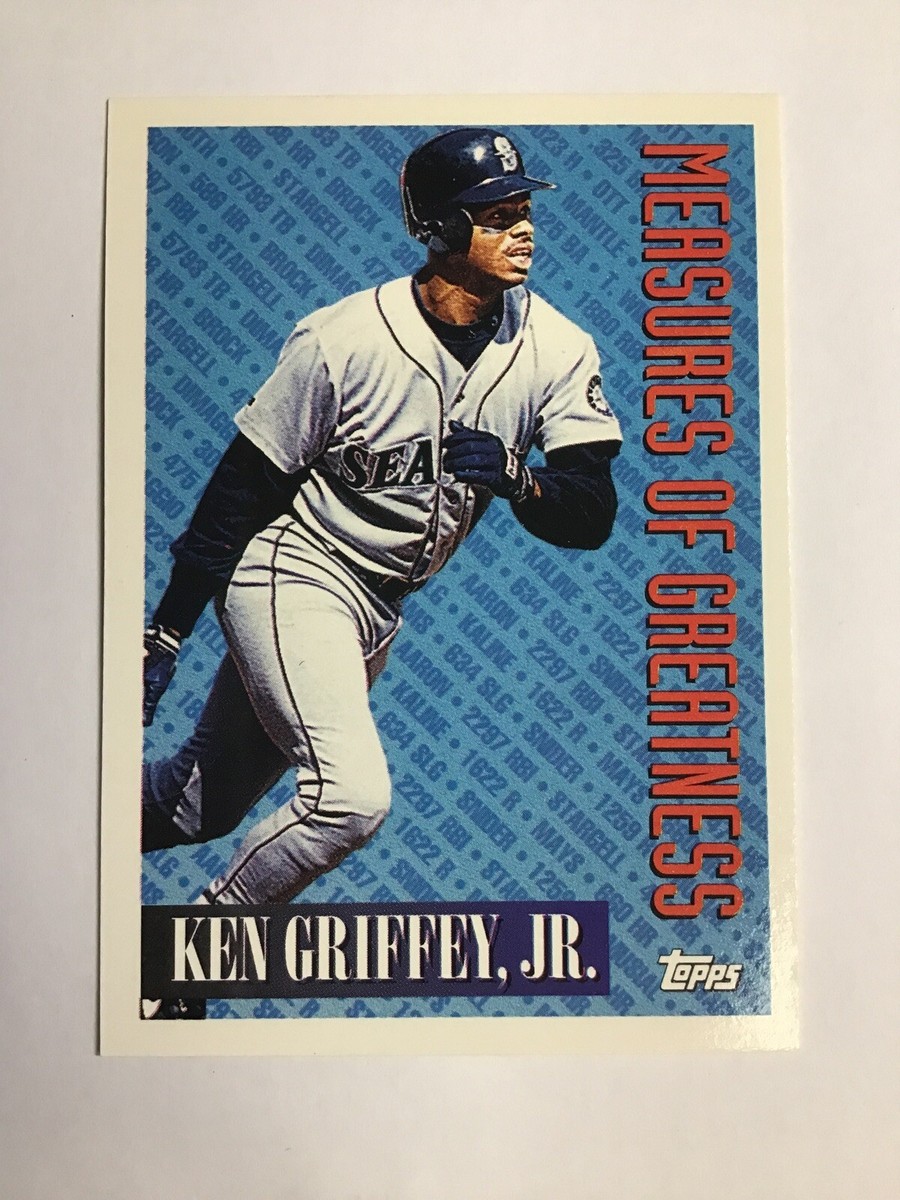 1994 Topps #606 Ken Griffey Jr. - Measures Of Greatness - NM-MINT