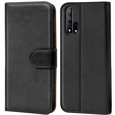 Handy Hülle für Honor 20 Pro Tasche mit Geldfach Etui Klapphülle Flip Cover