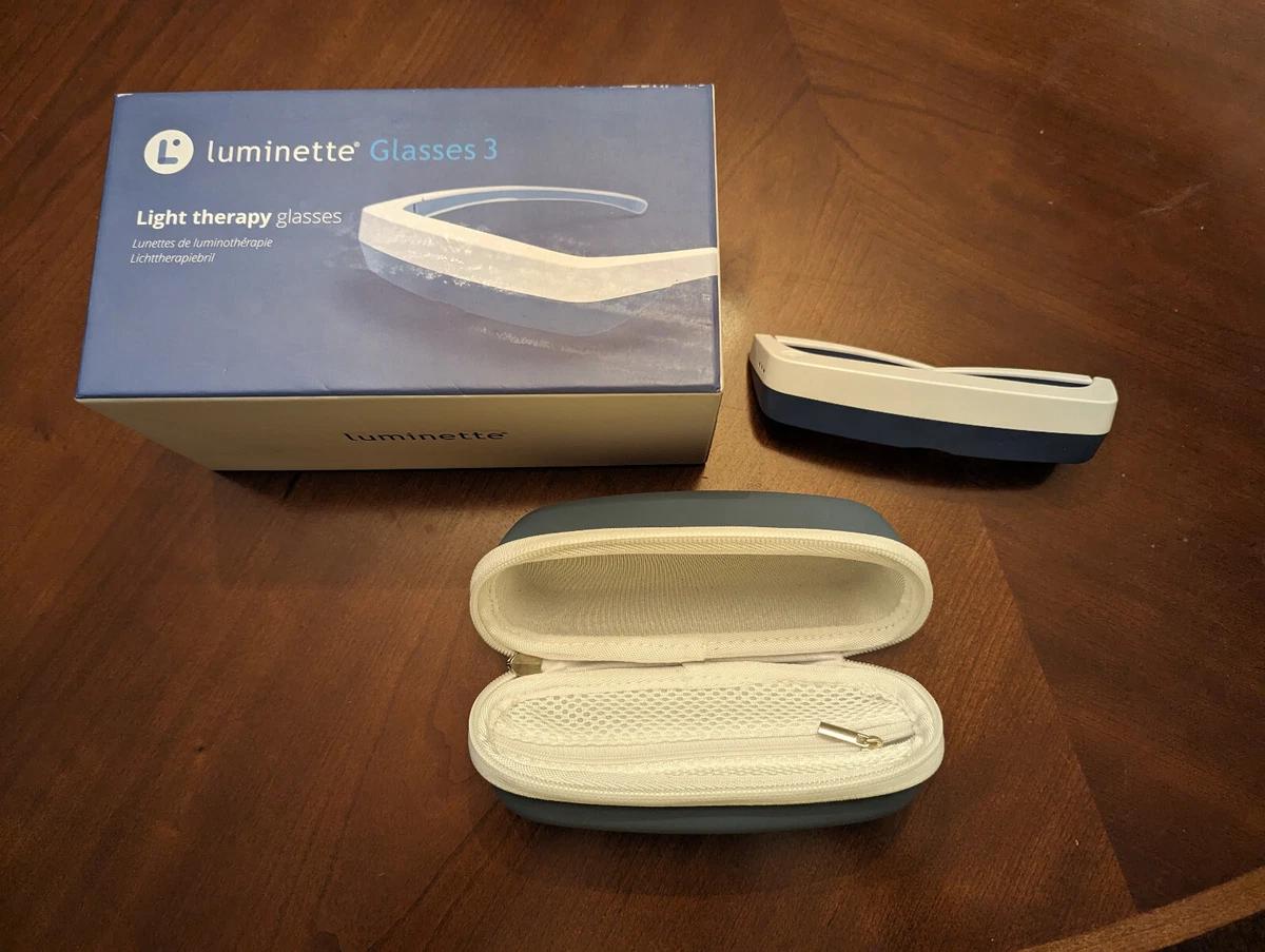 Luminette 3 Light Therapy Glasses, NEW in Open Box