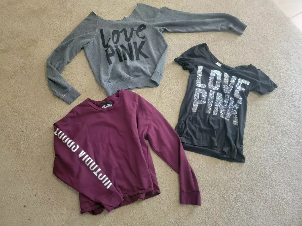 Pink clearance bling sweatshirt