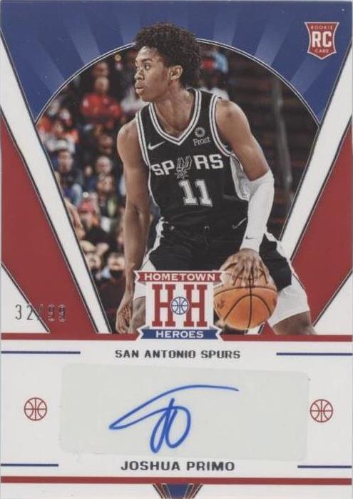 2021-22 Panini Chronicles - Joshua Primo #HHR-JPR - 1 of 2