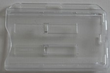 Doppel Kartenhalter mit Schieber NEU Ausweis-...